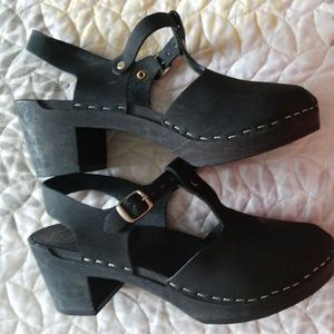 Hand Made Wood Clogs